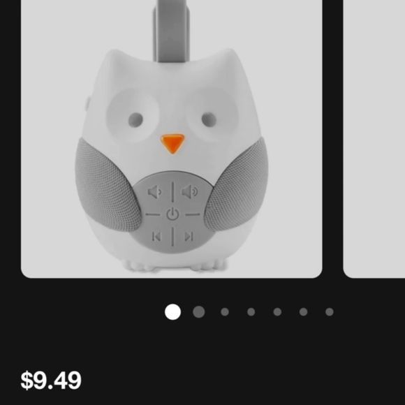 Owl baby soother - Picture 1 of 2